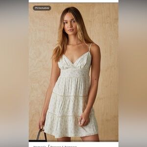 Pacsun Your Favorite Floral V Neck Mini Dress